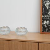Glass bowl, Danish design, 1980s, manufacturer: Holmegaard, designer: Sidse