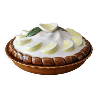 Barbotine Citron, plat à tarte