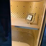 Bar cabinet on wheels