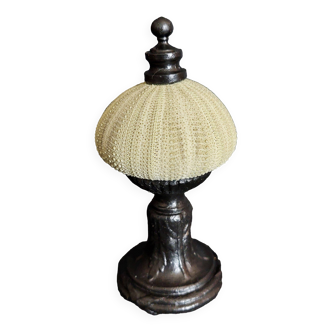 Cabinet of Curiosities sea urchin psammechinus miliaris on base