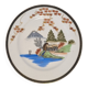 Antique Chinese Hayasi Kutani porcelain plate