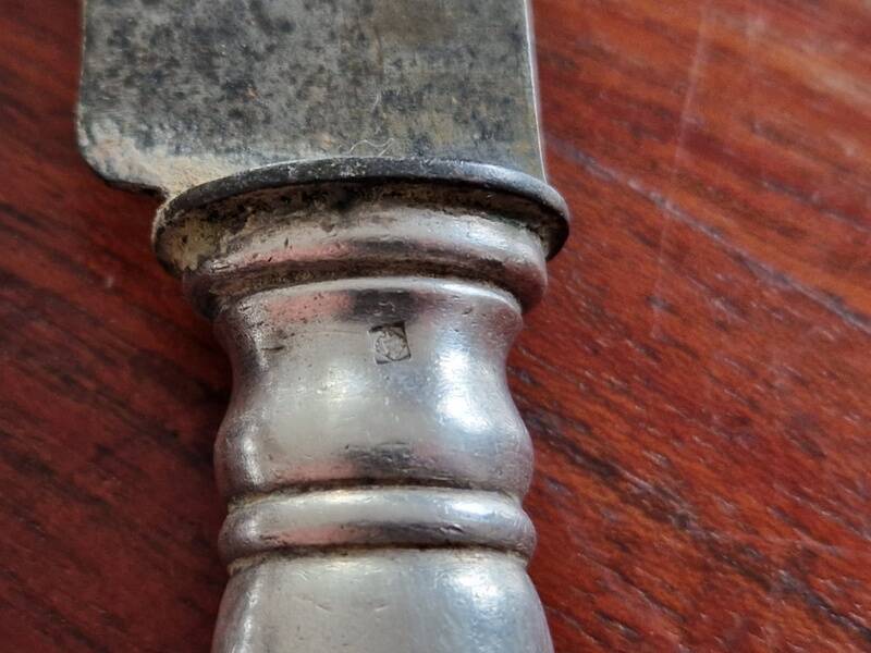 Christofle - Silver-plated carving service cutlery