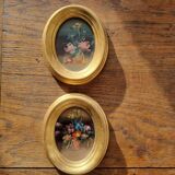 Small vintage oil paintings