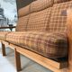 3-seater highback Capella sofa in oak by Illum Wikkelsø, Denmark 1960s