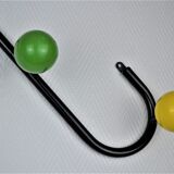 Vintage wall coat holder