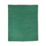 Green wool cover 226 x 200 cm