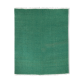 Couverture en laine verte 226 x 200 cm