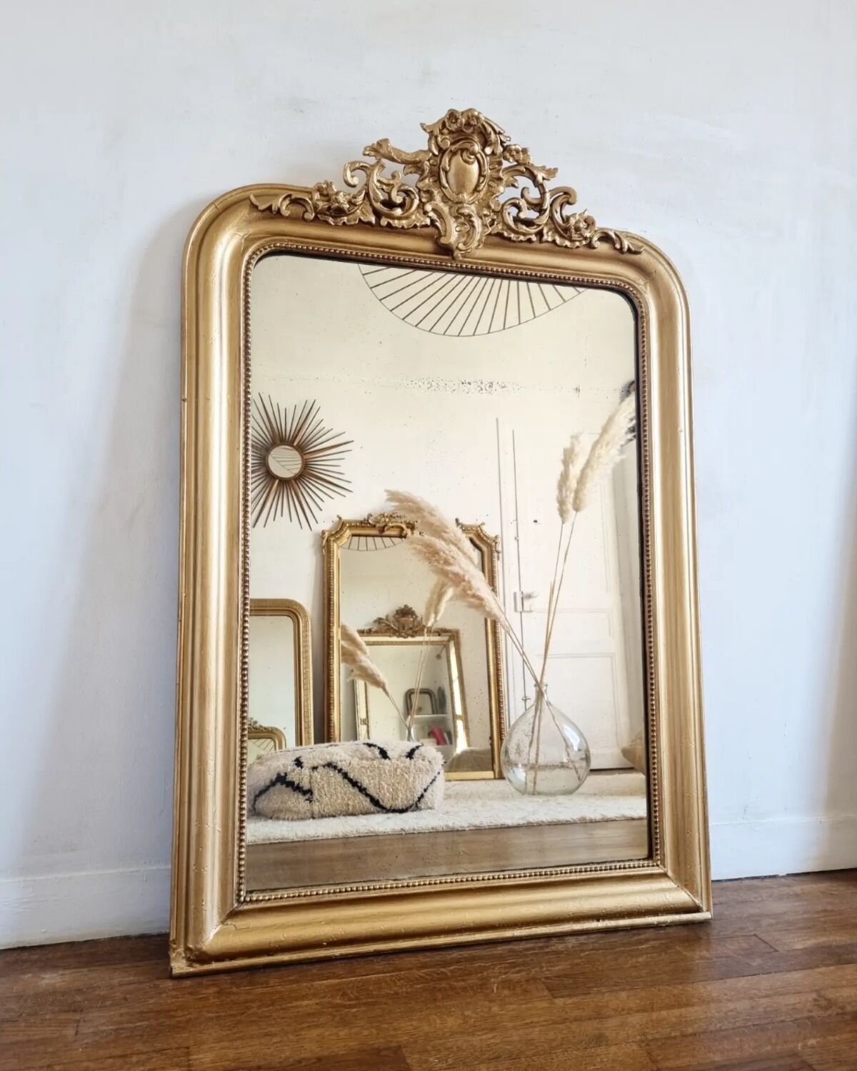 Antique mirror Louis Philippe