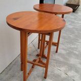 Pair of Burgundian Winegrower Folding Tables