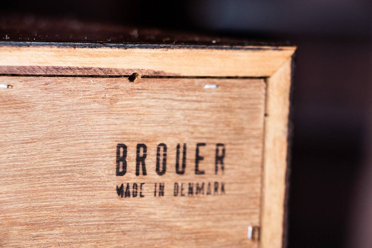 Buffet or small Scandinavian sideboard in rosewood by Erik Brouer 1960.