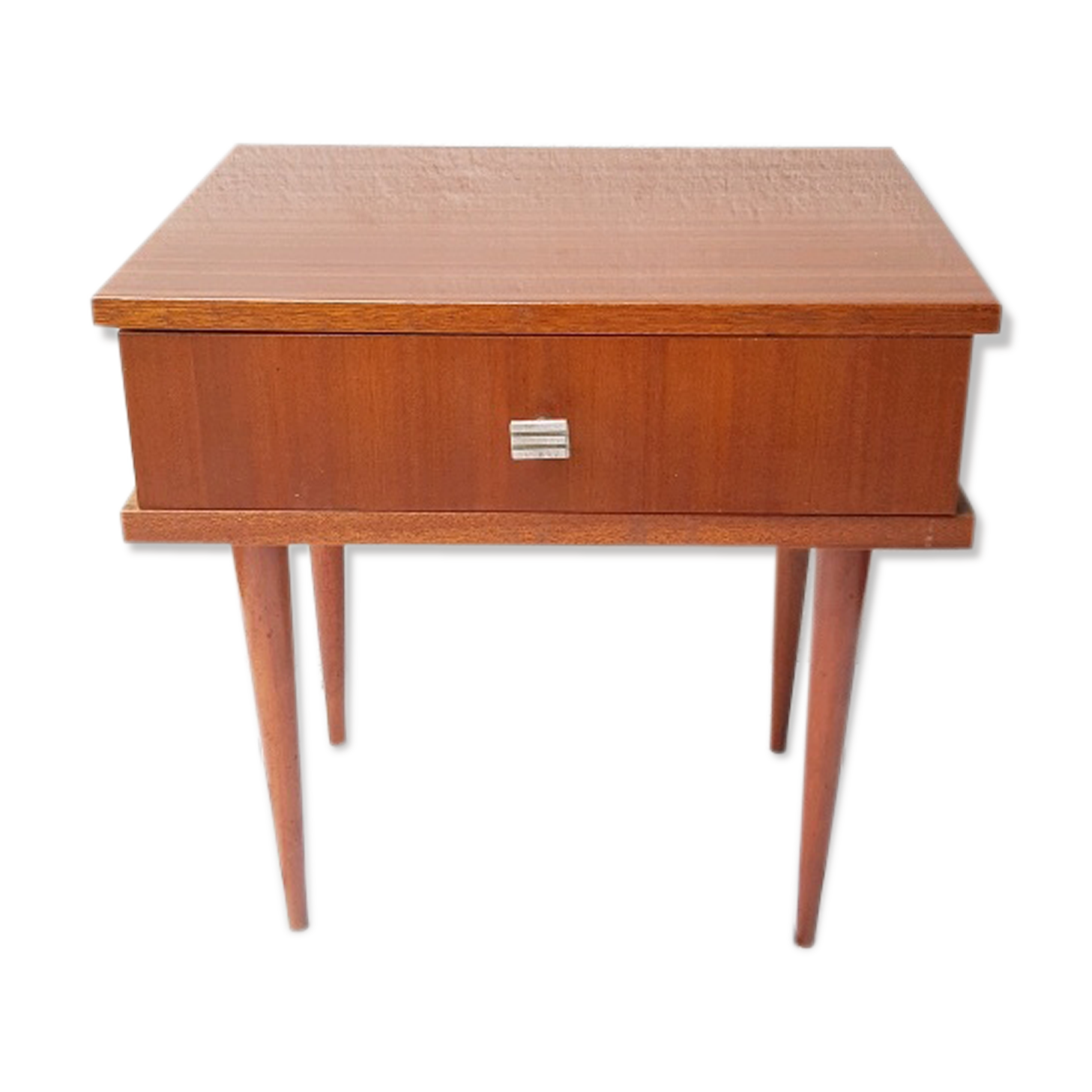 Bedside light wooden 60s