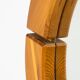 Miroir mural sculptural en pin massif