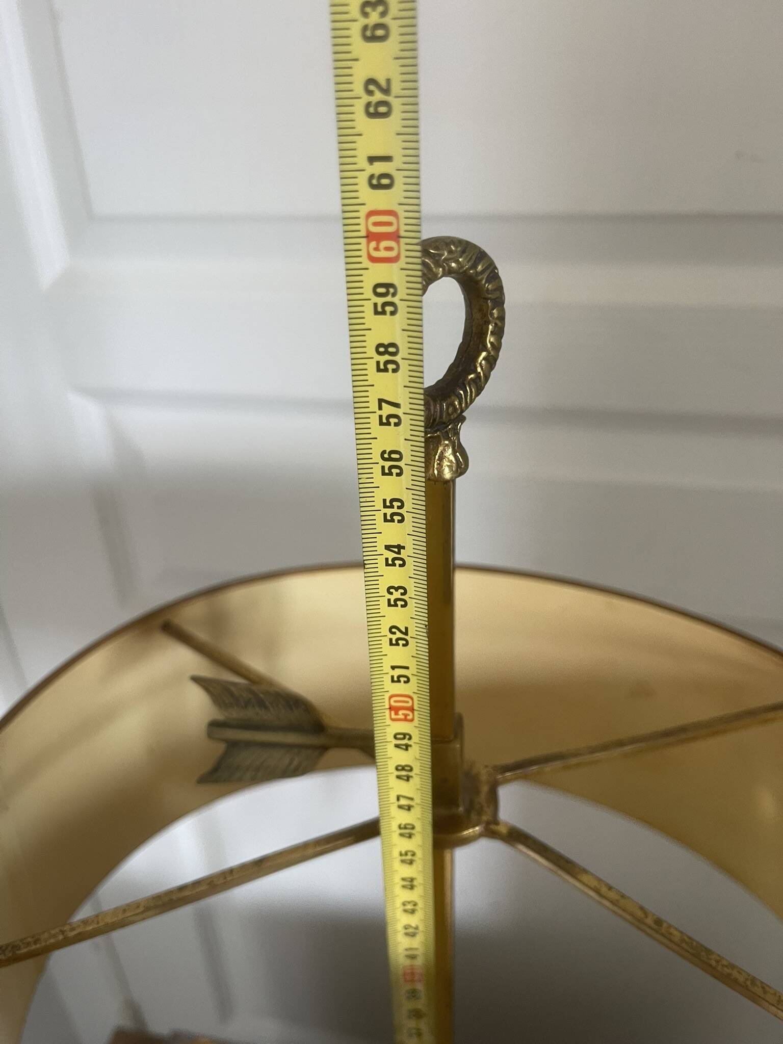 Antique Bouillotte Lamp 2 Lights Swan Lucien Gau Gilded Bronze Empire Napoleon