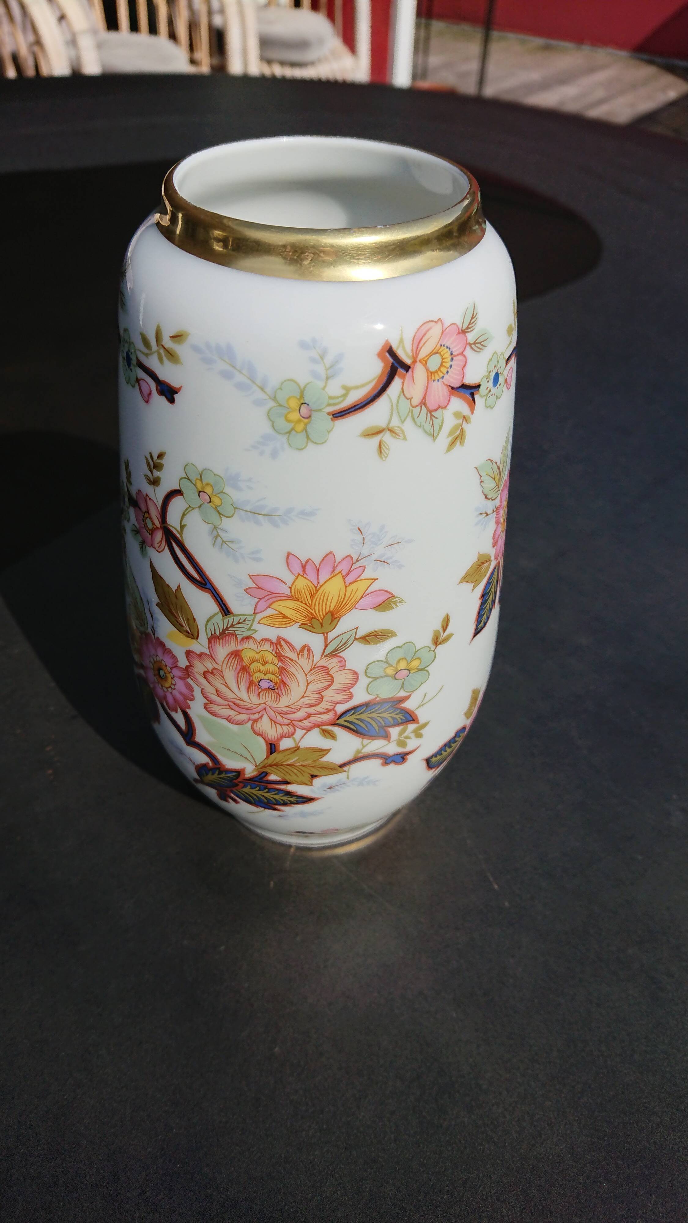 Bavarian porcelain vase