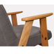 Vintage armchair, model 366 by Jozef Chierowski, 1960