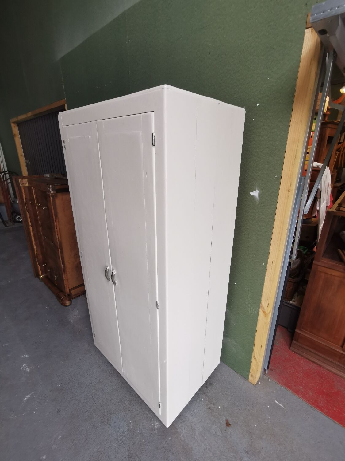 Vintage white cabinet