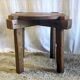 Solid wood coffee table XXth