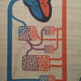 Vintage school poster