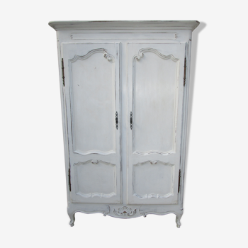 Small white wardrobe