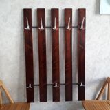 Rosewood wall coat holder