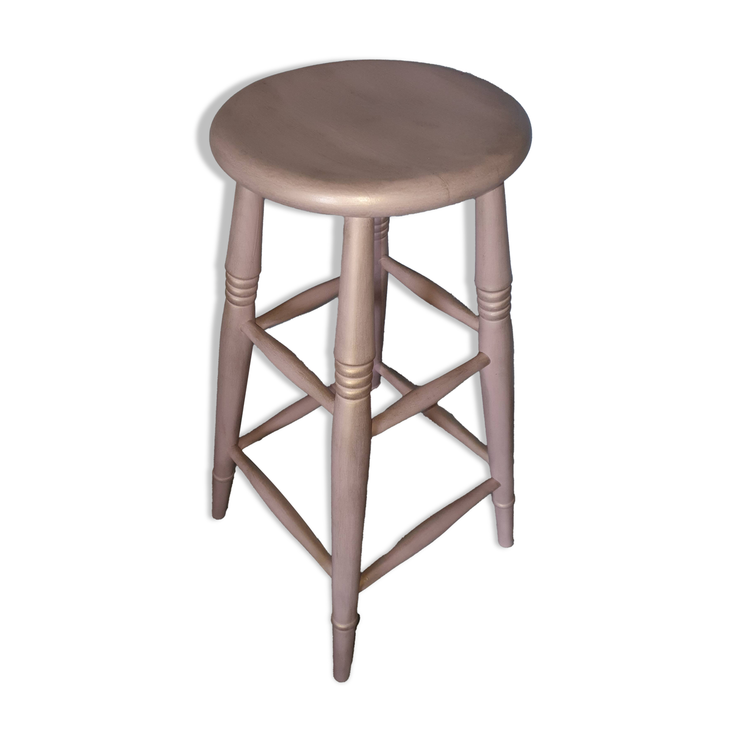 Tabouret de bar rénové