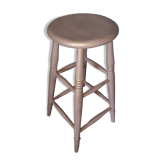Tabouret de bar rénové
