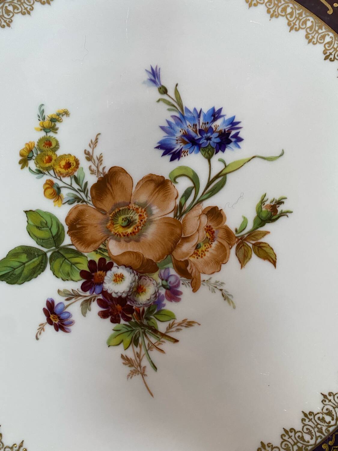 Vintage porcelain serving dish