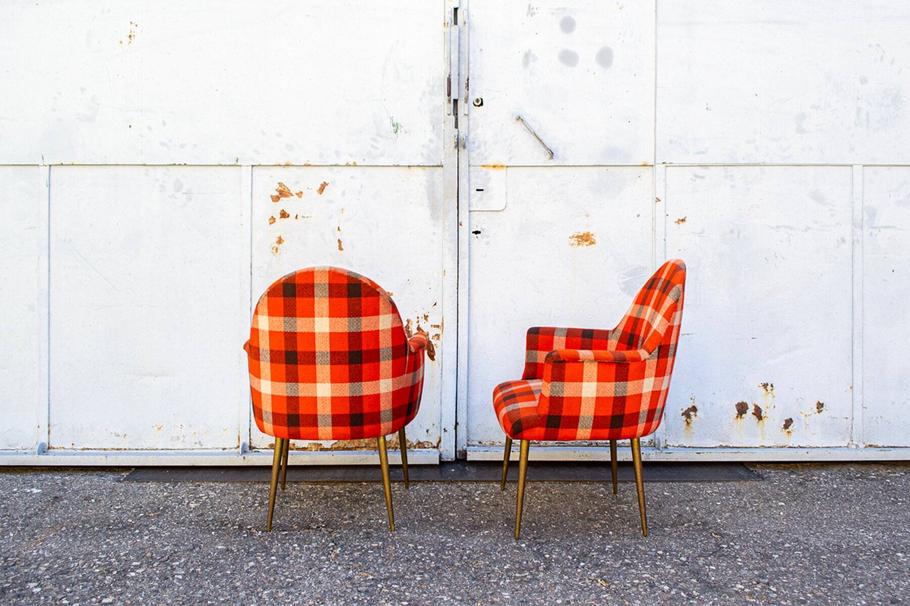 Arflex armchairs, Italy, 1960s, set of 2