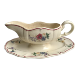 saucière Digoin Sarreguemines model "Agreste" 50s