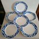 Lot de 6 assiettes terre de fer Badonviller