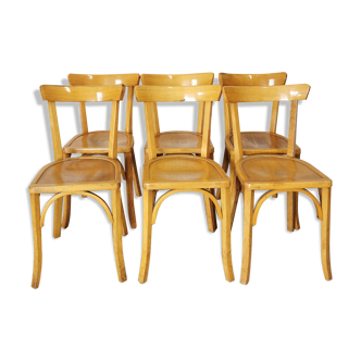 Lot of 6 bistro chairs