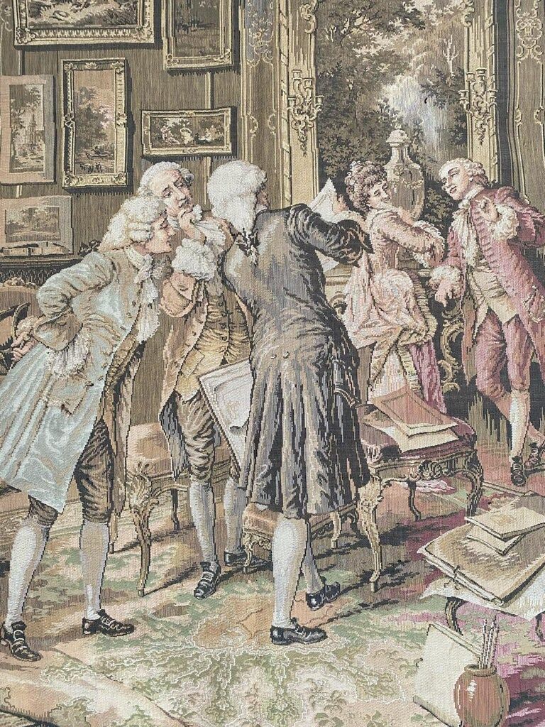 French tapestry of the late 19th century