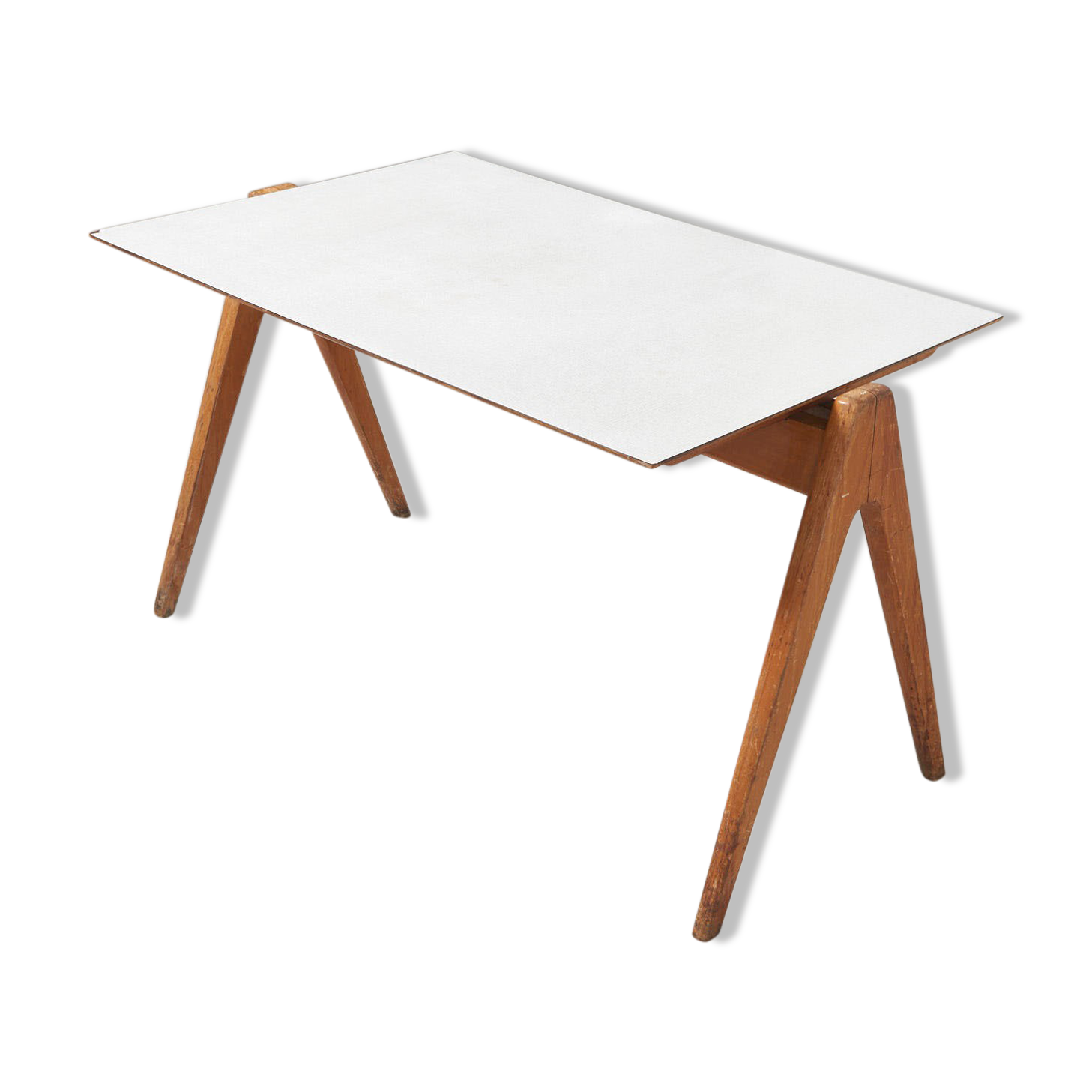 'Hillestak' dining table by Robin Day for Hille, United Kingdom - 1950's