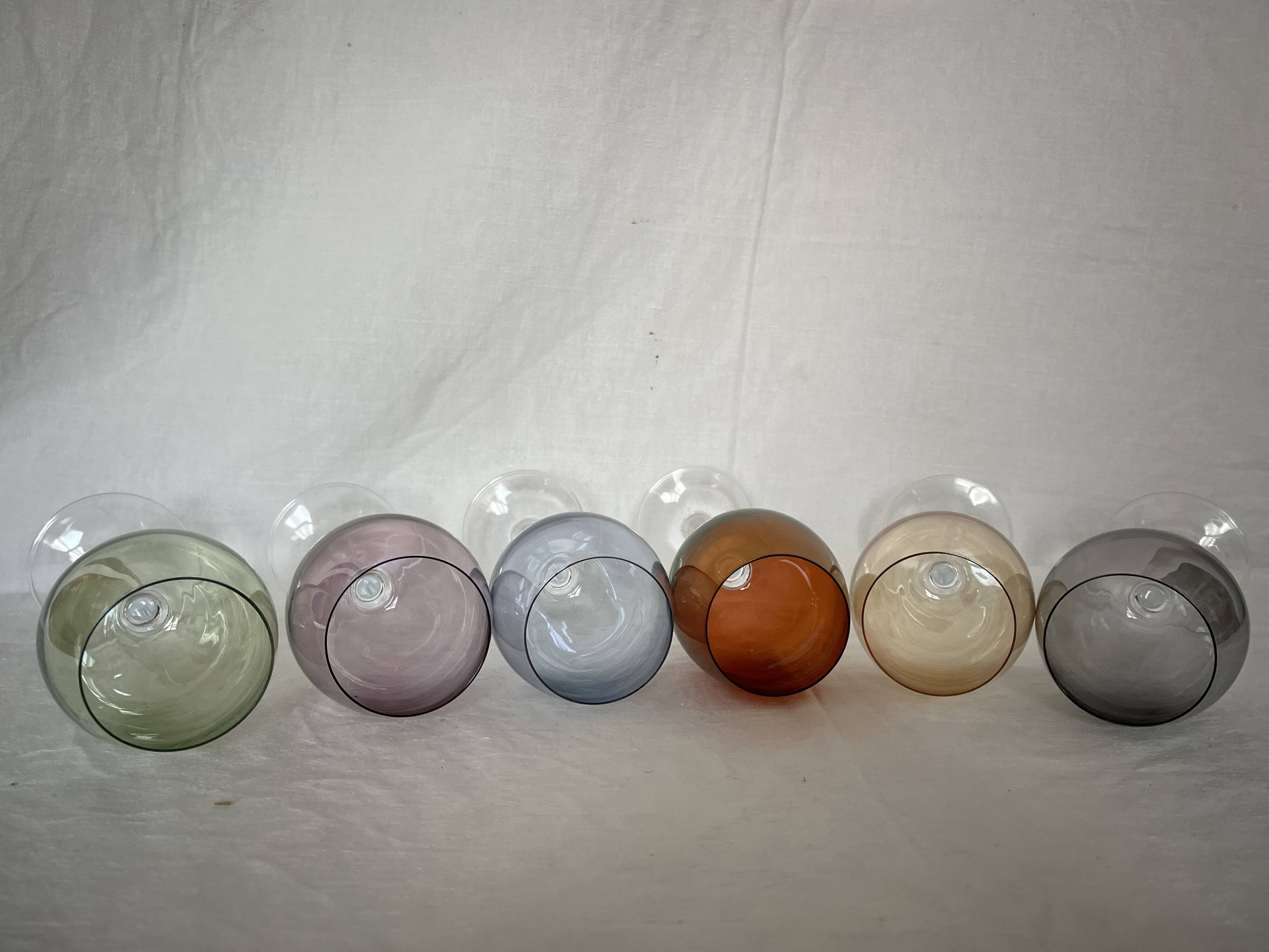 Baccarat crystal wine glasses