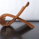 Τhe wood chair by Marc Newson, produced by Cappelini, Italy 1988.