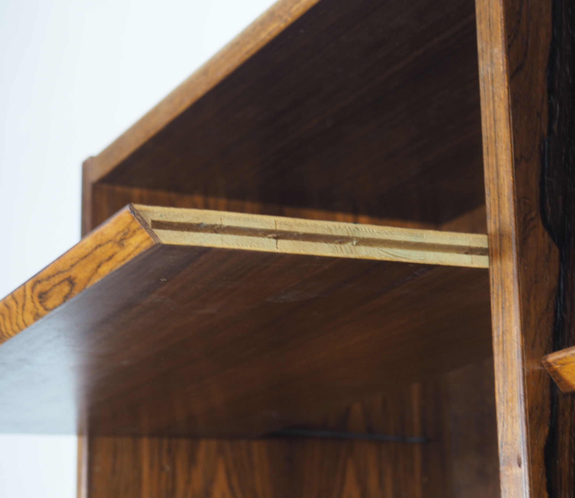 Rosewood bookcase with writing desk by Carlo Jensen for Hundevad, 60