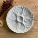 6 Pillivuyt oyster plates France