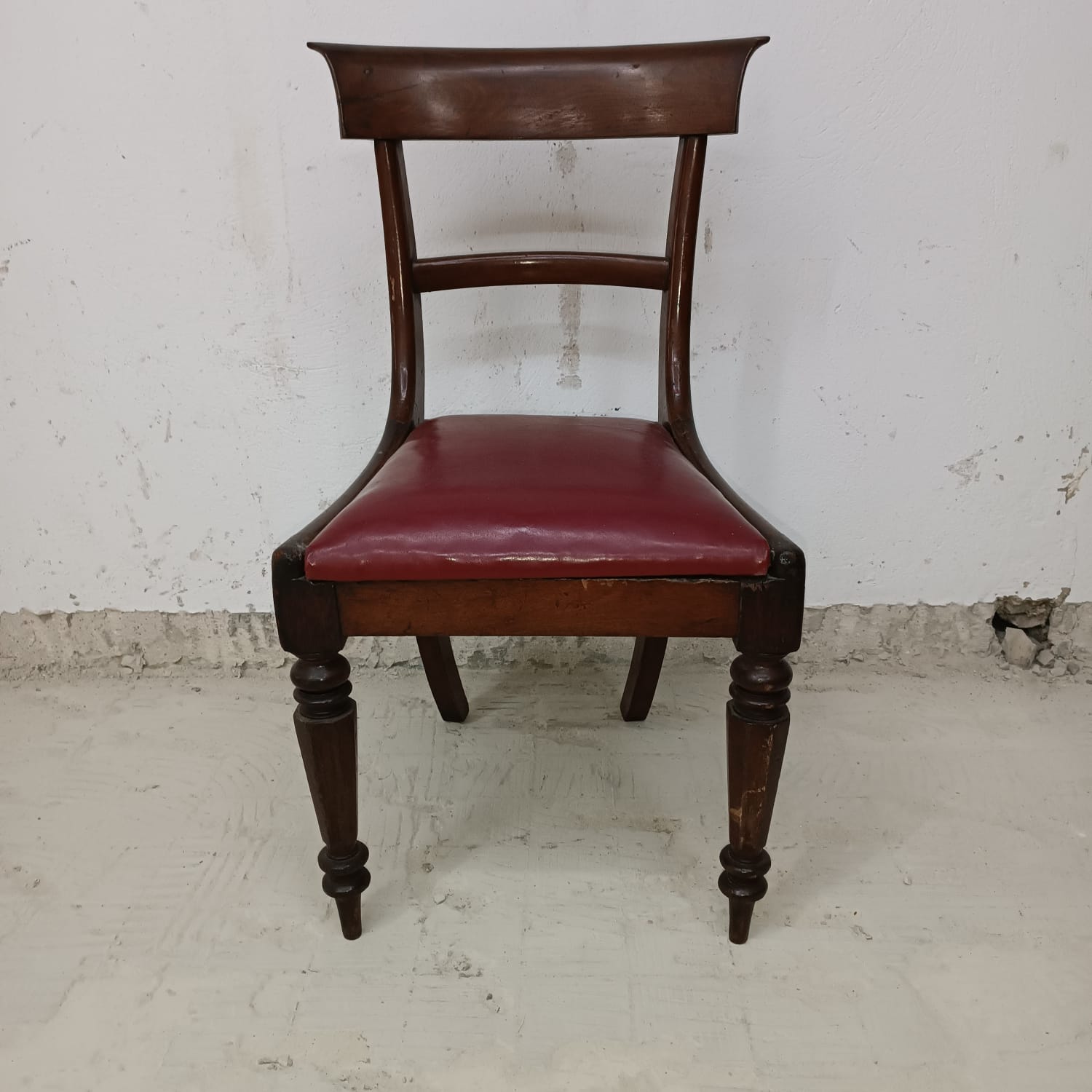 Set of 6 victorian antique dining chairs