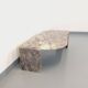 Vintage gray marble coffee table from the 70s