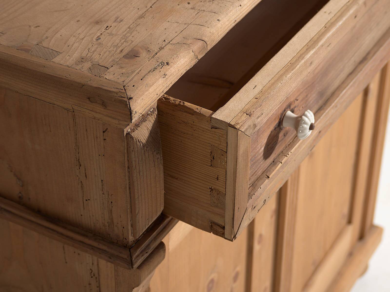 Small antique Provençal-style wardrobe (circa 1930) #97