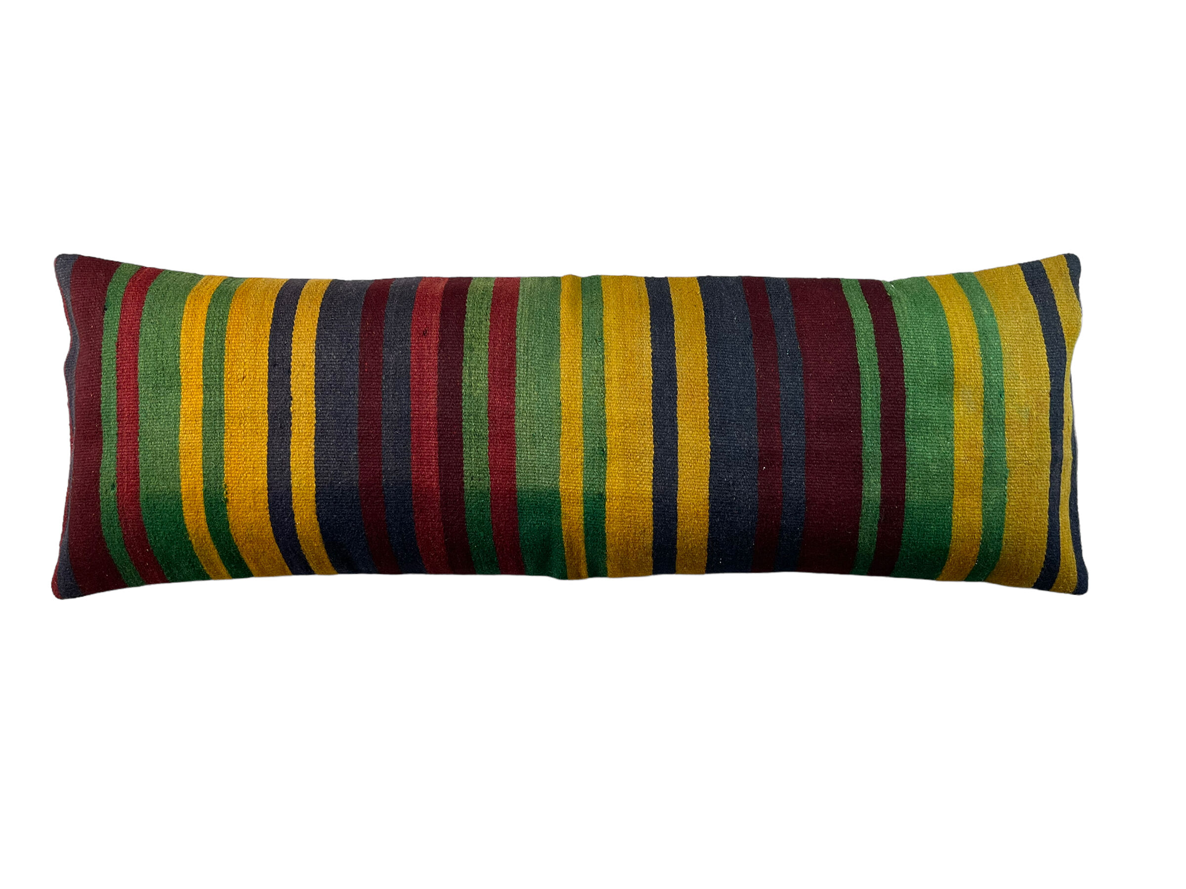 Vintage turkish kilim cushion cover , 120 x 40 cm