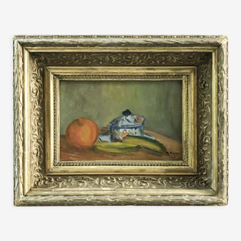 Tableau nature morte 1947 "Les fruits"