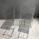 Set of 4 till behrens chairs for schlubach, 1980s