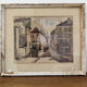 Aquarelle Montmartre, signed