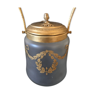 Hand-painted gilding cookie bucket