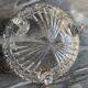 Bohemian crystal fruit bowl diamond point centrepiece decoration