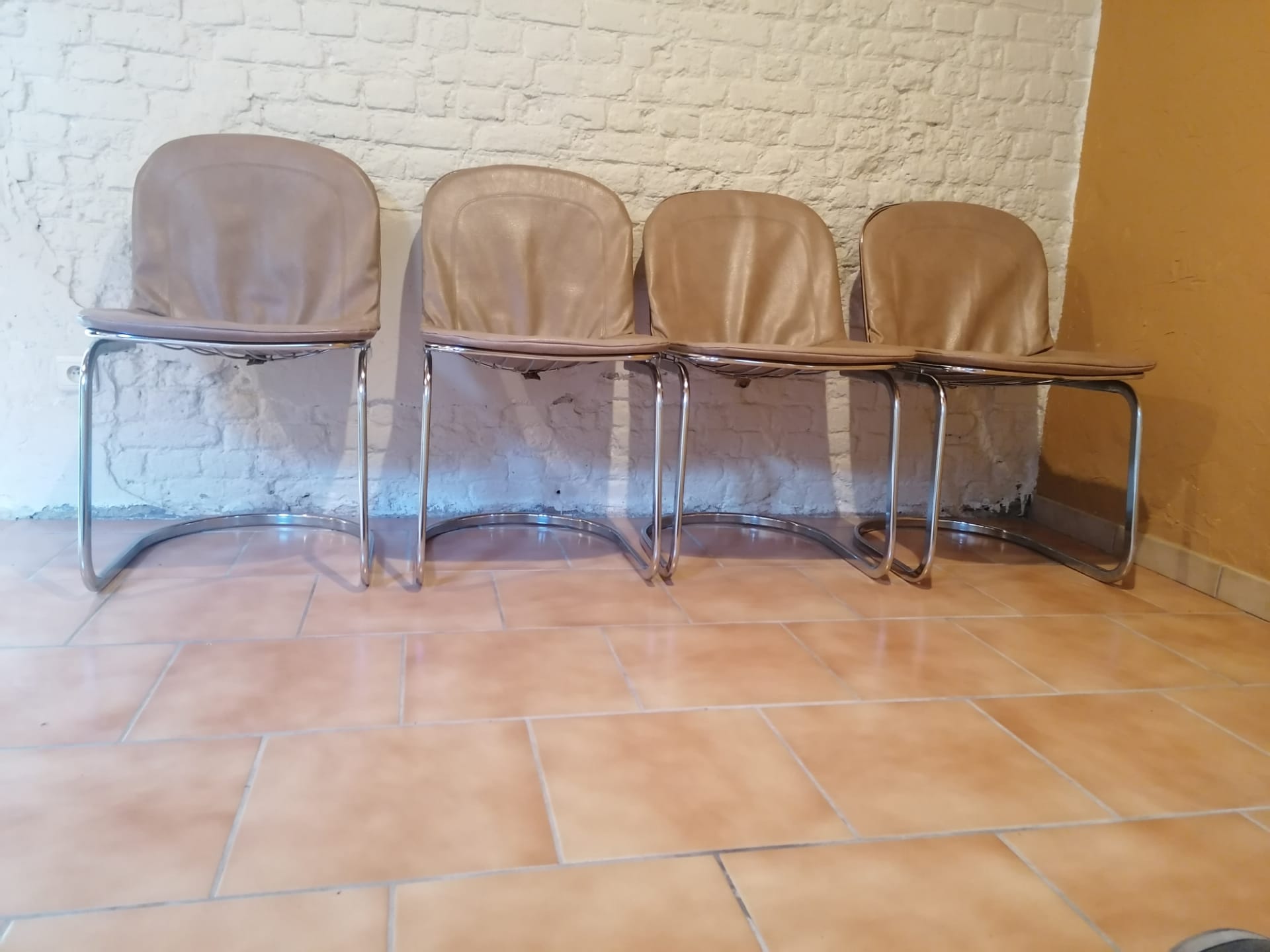 4 chaises de Gastone Rinaldi