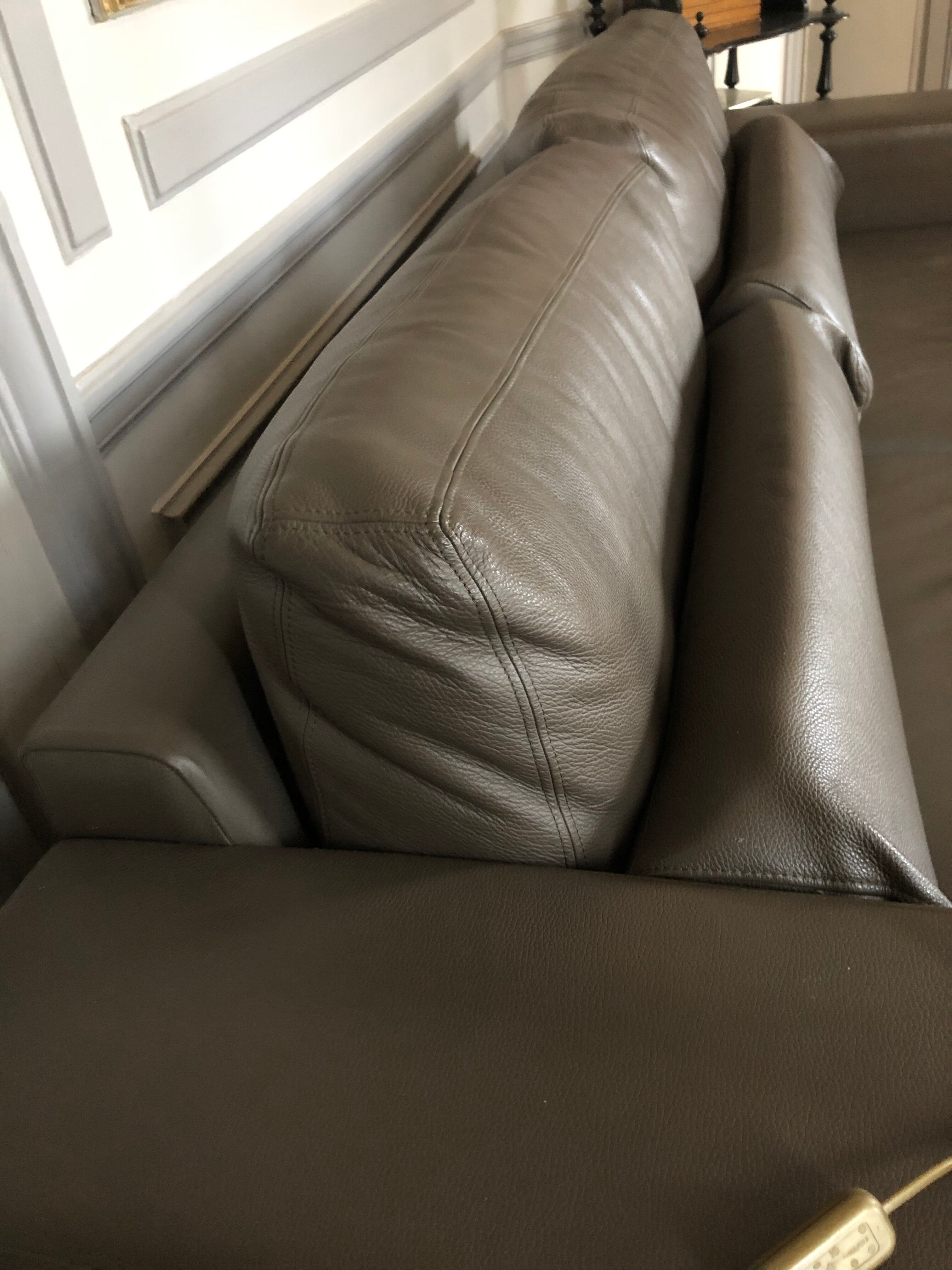 Leather sofa