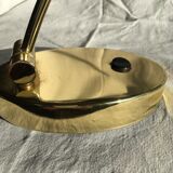 Lampe de piano ou de bureau en laiton doré