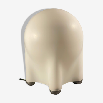 Giotto Stoppino for Tronconi in 1976, Table Lamp "Drop" in Opaline Lined Glass